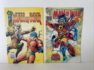 Man Of War #1 2 3 4 & 5 Lot Of 5