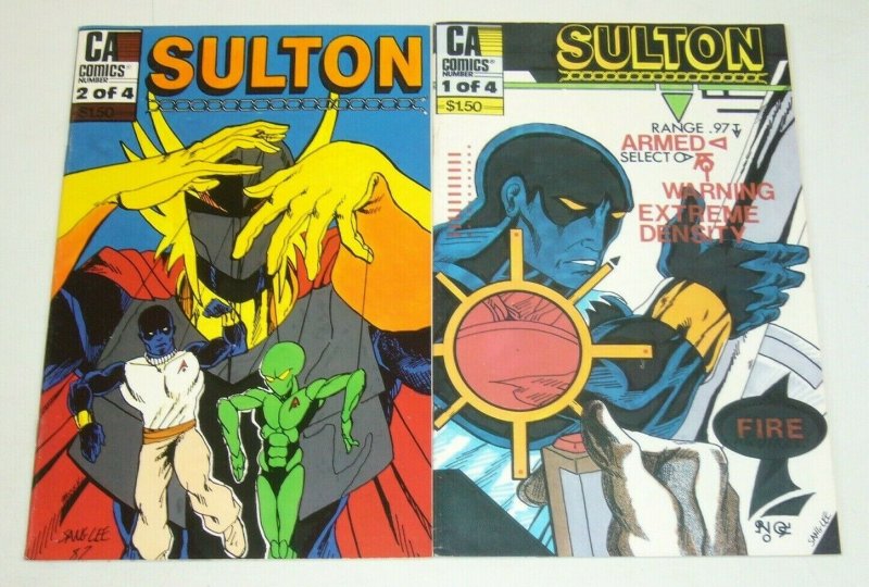 Sulton #1-2 FN complete series - sang lee - CA comics set lot 1987 indy