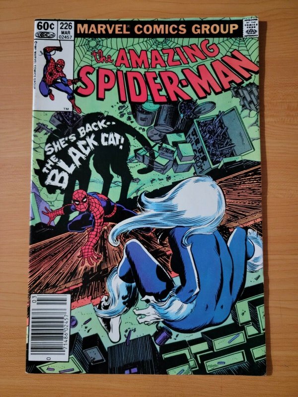 Amazing Spider-Man #226 Newsstand Variant ~ NEAR MINT NM ~ 1982 Marvel Comics