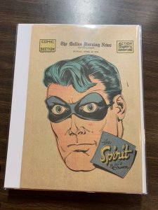 The Spirit Comic Book Section Newspaper Very Fine Or Better 1942 April 19