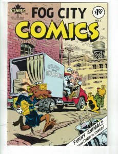 Fog City Comics #1 VF (1st) metzger RAND HOLMES underground funny animals