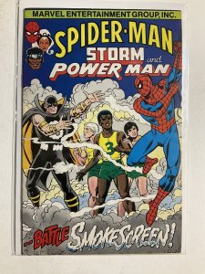 SPIDER-MAN STORM AND POWER MAN FN FINE 6.0 MARVEL