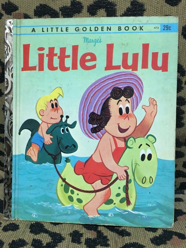 Little Lulu, Dennis the Menace, Casper & Wendy Little Golden/Wonder Books 1960's