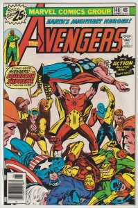 Avengers #148 (Jun 1976, Marvel), VFN-NM condition (9.0), Squadron Supreme app.