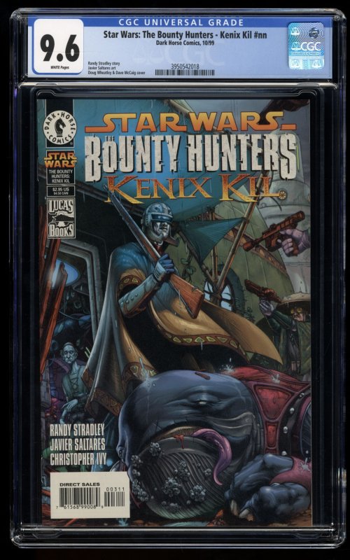 Star Wars: The Bounty Hunters - Kenix Kil #nn CGC NM+ 9.6 White Pages