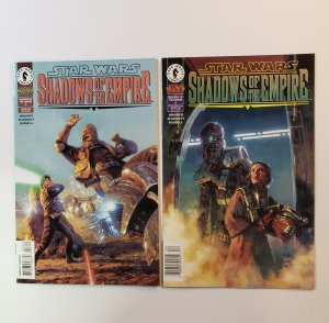Star Wars Shadows Of The Empire #1-6 Complete Set #4 is Rare Newstand Variant 