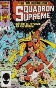 Squadron Supreme #8 VF ; Marvel | Mark Gruenwald Hyperion
