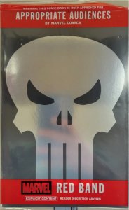 PUNISHER RED BAND #1 MARVEL COMICS 2025 FOIL LOGO VARIANT NM