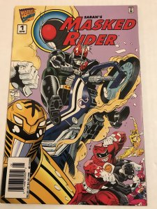 Saban’s MASKED RIDER #1: Marvel 2/96 NM- Rare Newsstand Variant, Power Rangers