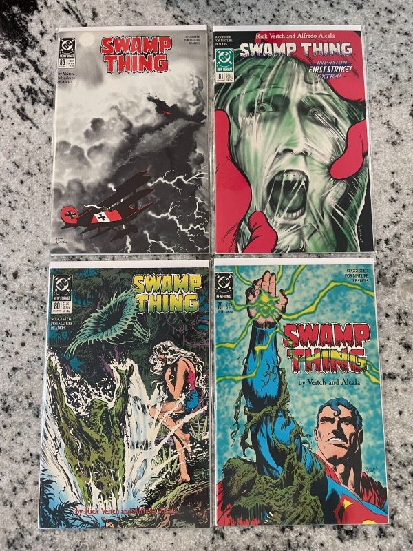 4 Swamp Thing DC Comic Books # 79 80 81 83 VF/NM Superman Batman Flash 3 CH24