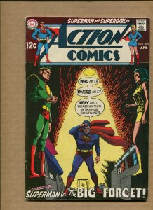 Action Comics #375 - The Big Forget - 1969 (Grade 6.5/7/0) WH