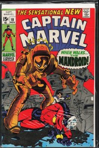 Captain Marvel #18 (1969) Captain Marvel