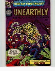 Unearthly Spectaculars #1 (1965) Tiger Boy