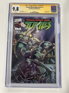 TEENAGE MUTANT NINJA TURTLES 1 Cgc 9.8 2003 Ss Sign Sketch Kevin Eastman DW