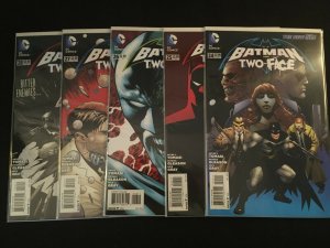 BATMAN AND TWO-FACE #24, 25, 26, 27, 28 VFNM Condition