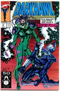 DARKHAWK #8, NM+, LodeStone, Mike Manley, 1991, more in store