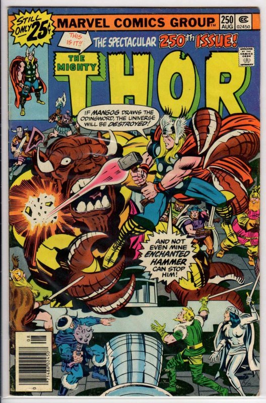 Thor #250 (1976) 6.5 FN+