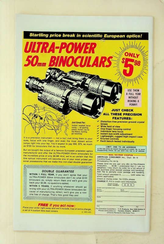 Marvel Chillers #1 Marvel Modred the Mystic Premiere Bronze Age