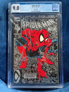 Spider-Man #1 (1990) CGC 9.0 White Pages