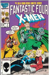 Fantastic Four vs. X-Men #1 (1987) - Direct Edition