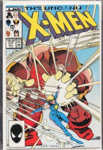 The Uncanny X-Men #217 (1987) X-Men