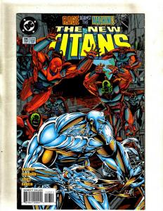 8 The New Titans DC Comics Comic Books #123 124 125 126 127 128 129 130 J369