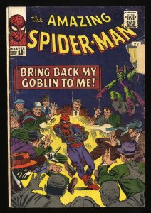 Amazing Spider-Man #27 GD+ 2.5 Marvel Comics Spiderman Green Goblin!