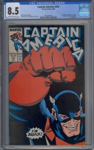 CAPTAIN AMERICA #354 CGC 8.5 JOHN WALKER BECOMES US AGENT 