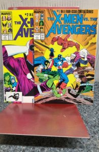 The X-Men vs. The Avengers #1 -4 set all books vf or better