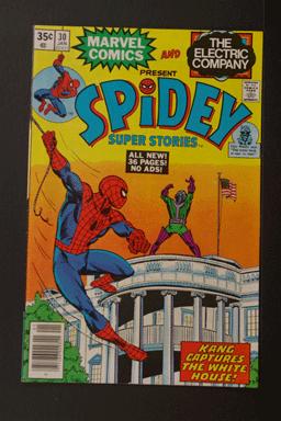 Spidey Super Stories #30 Jan 1978 Marvel & Electric Company