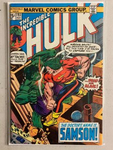 Incredible Hulk #193 4.0 (1975)