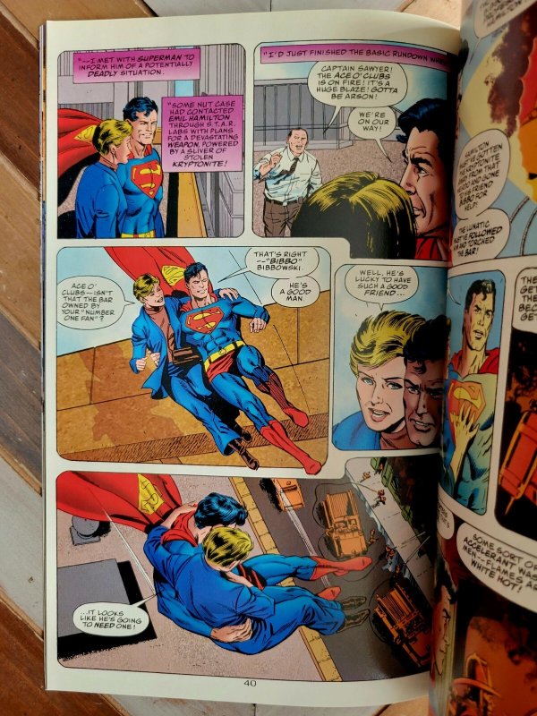 Superman: The Wedding Album #1 (DC 1996) White Embossed Collector's Edition (VF)