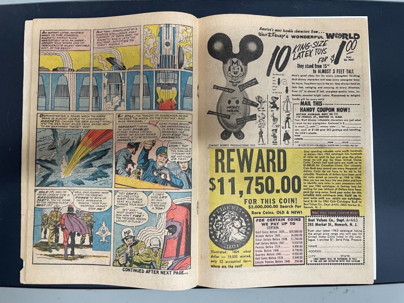 X-Men #1 (1963) 1st appearance of the X-Men