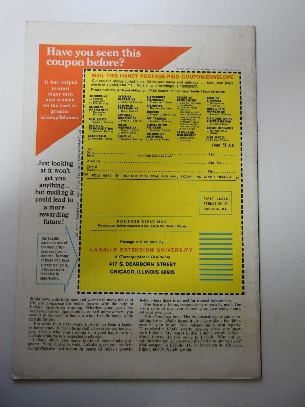 Tomb of Darkness #11 (1974) VF Condition