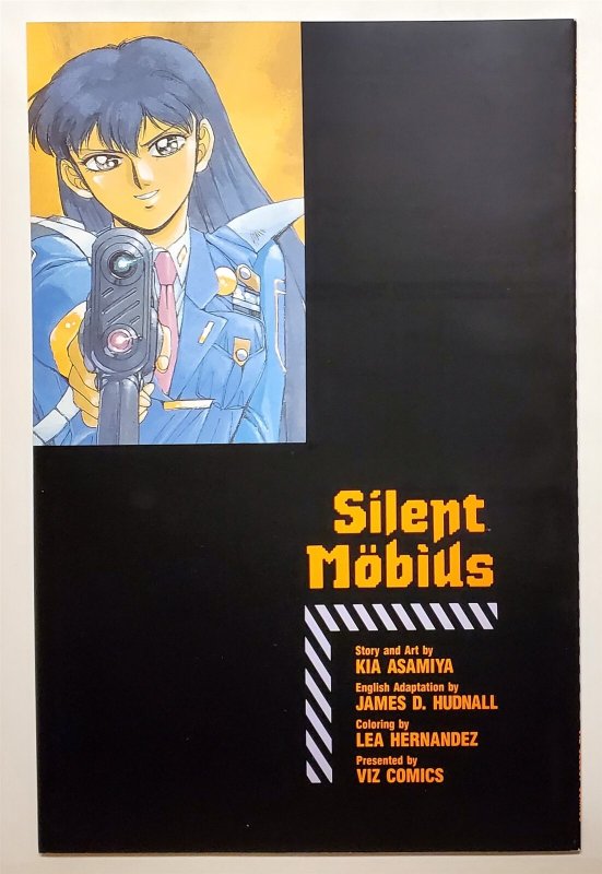 Silent Mobius Part 1 #4 (Sept 1991, Viz) 8.0 VF