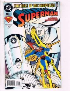 10 Superman DC Comic Books # 88 89 90 91 92 93 0 94 95 96 Flash Atom Batman J108