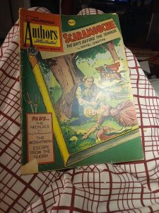 FAMOUS AUTHORS ILLUSTRATED #13 Scaramouche by Rafael Sabatini 1951 Mckiefer Art