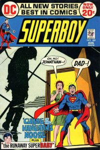 Superboy (1st Series) #189 GD ; DC | low grade comic August 1972 Hanging