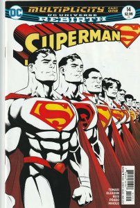 Superman Rebirth # 14 Cover A NM DC 2016 Series [G2]