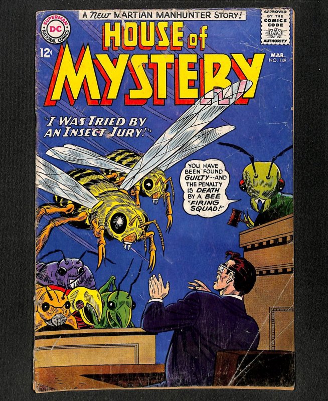 House Of Mystery Comic Books Silver Age Dc Comics Horror Sci Fi Hipcomic