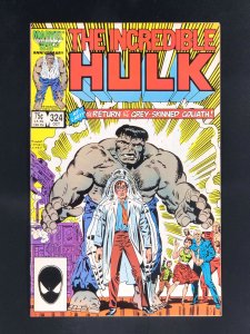 The Incredible Hulk #324 (1986) Return of the Grey-Skinned Hulk
