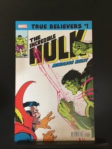 True Believers: The Incredible Hulk: Mindless Hulk #1 (2019)
