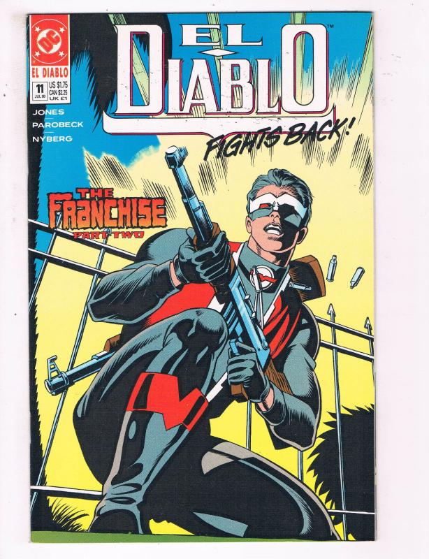 El Diablo #11 VF DC Comics Comic Book Jones July 1990 DE22