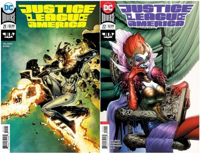 Justice League of America (2017) #'s 15-29 Variant Covers + Annual #1 VF/NM Set