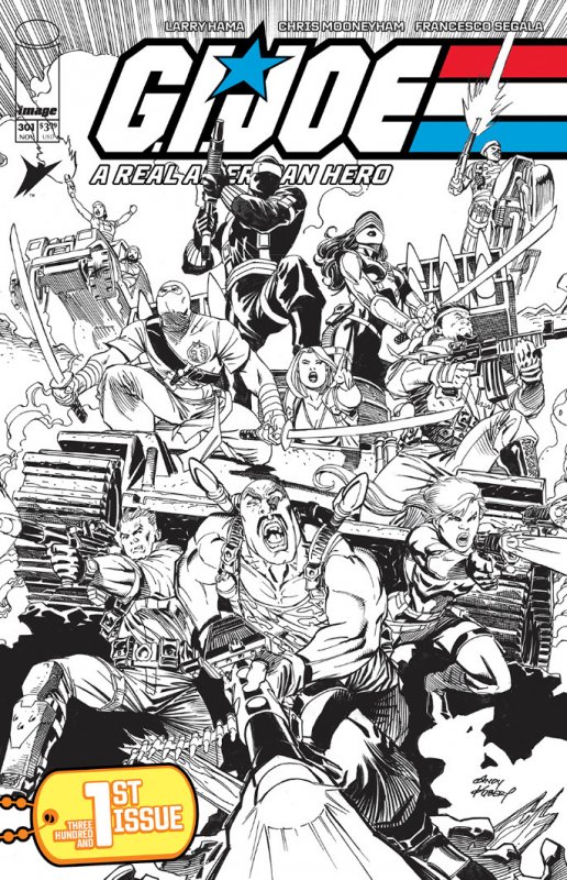 GI JOE A REAL AMERICAN HERO #301  - Pick your variants