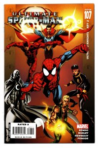 ULTIMATE SPIDER-MAN #107 (2007) MARK BAGLEY | DIRECT EDITION