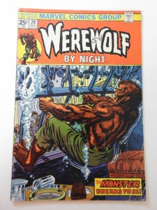 Werewolf by Night #20 (1974) VG- Condition MVS intact!