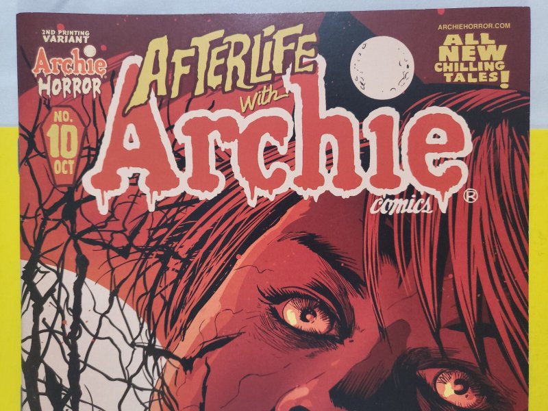 Afterlife With Archie #10 2nd Print Francesco Francavilla Variant 2016 Optioned