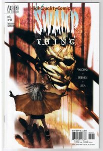 SWAMP THING #5, NM, Vertigo, Killing Time, Burning, 2000, more in store