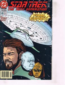 Lot Of 2 DC Comic Books Star Trek Next Generation #41 and #43 ON4